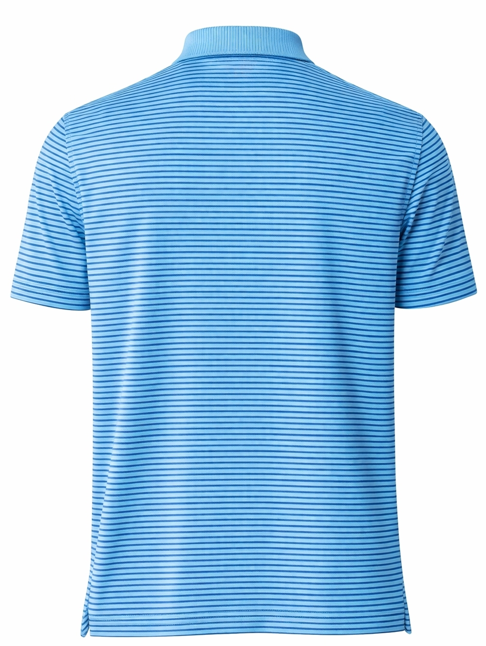 Vineyard Vines Performance Polo XL Blue Striped Moisture Wicking Golf Shirt - Picture 3 of 10